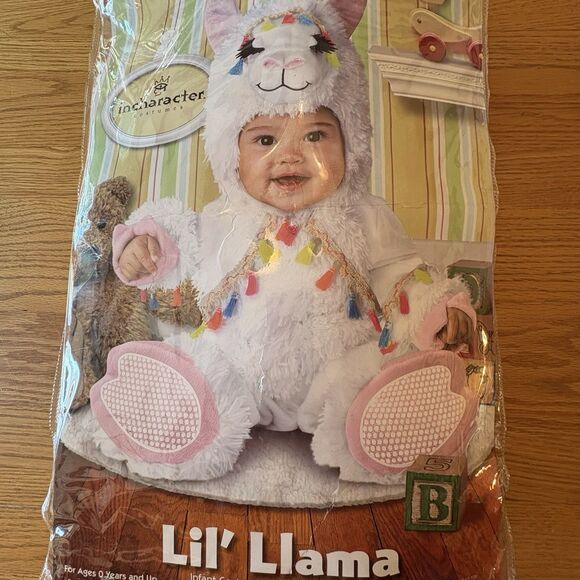 Infant Baby Lil' Llama Animal Costume SIZE Large 18-24 Months In Character - Picture 1 of 12